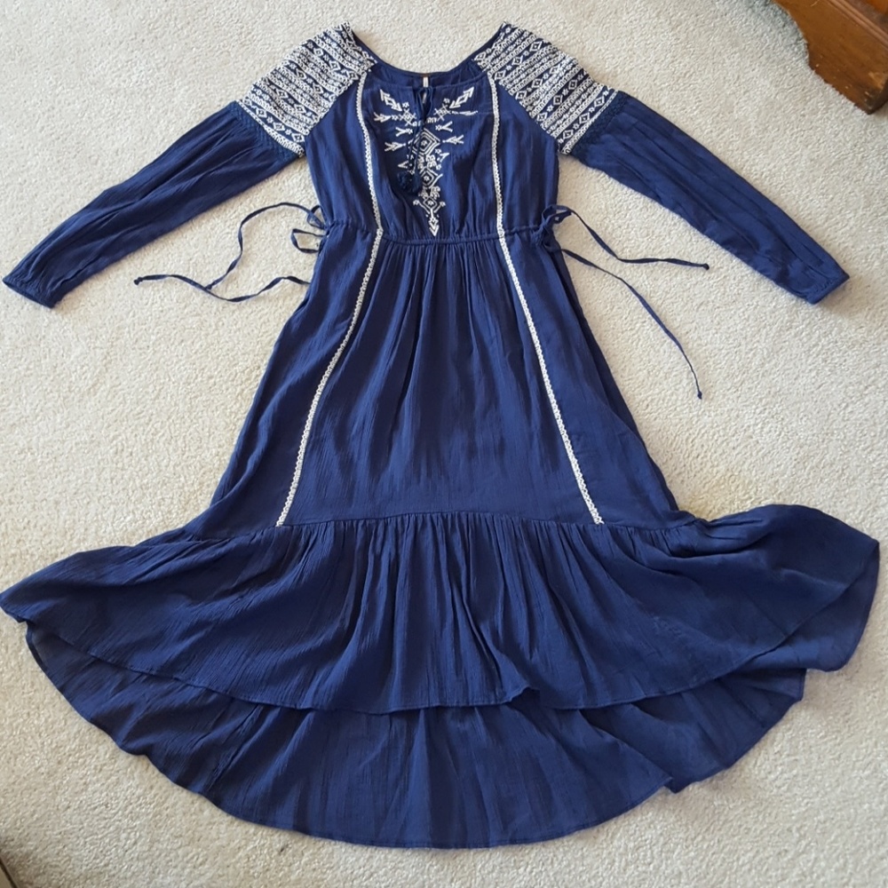 FP RARE Gauzy Bohemian Festival Dress